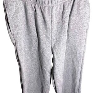Athletic Works Gray Sweatpants XL Kids 16 18 Joggers Elastic Waist Pockets
